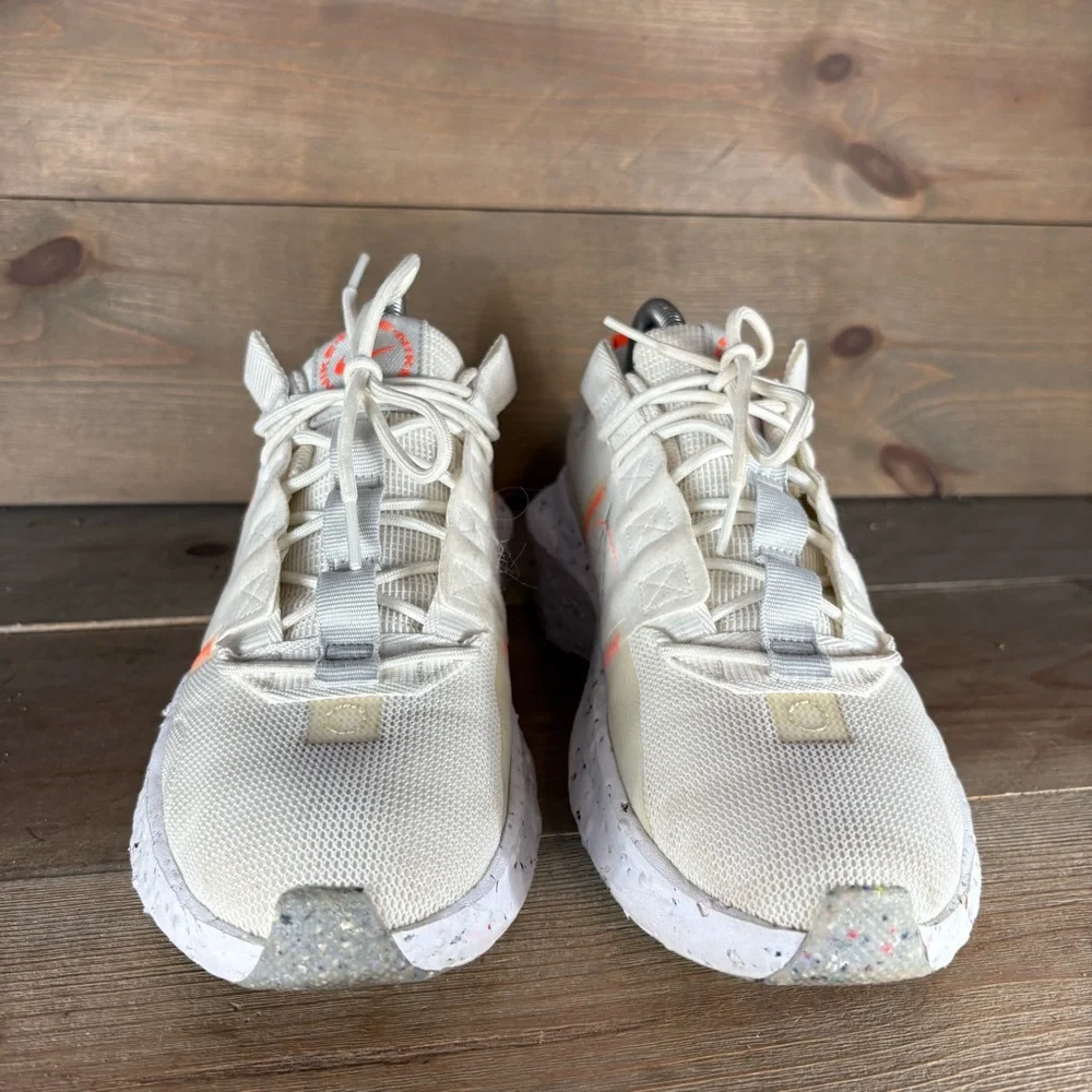 nike crater impact womens size 8.5 shoes white athletic running sneakers